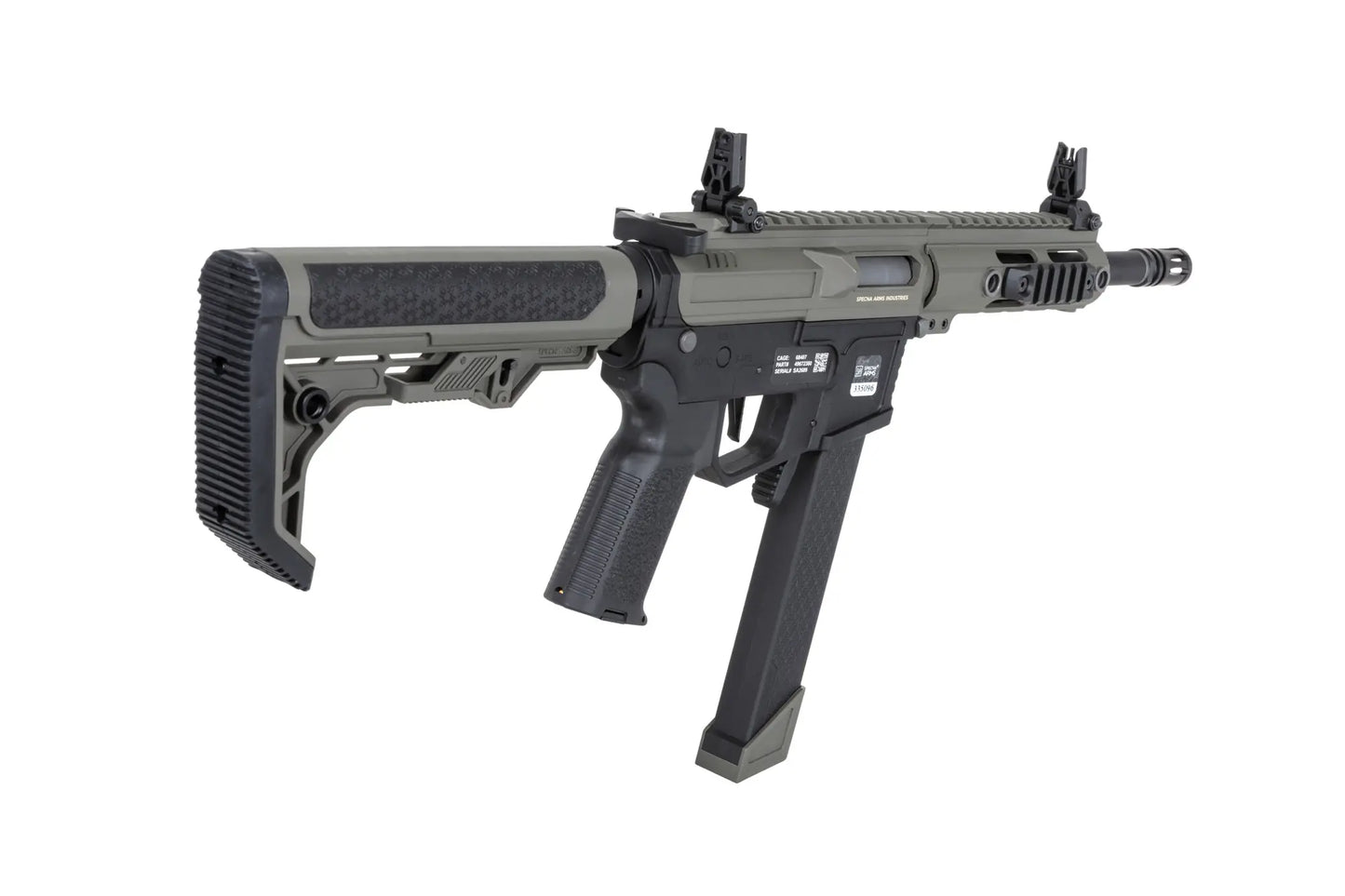 Specna Arms SA-FX01 FLEX™ Gen.2 BLDC™ HAL ETU™ ASG Karabiner – Olive (unter 0,5 Joule)