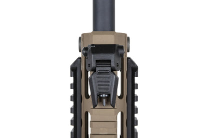 Specna Arms SA-FX01 FLEX™ Gen.2 BLDC™ HAL ETU™ ASG Karabiner – Halbbraun / Half-Tan (unter 0,5 Joule)