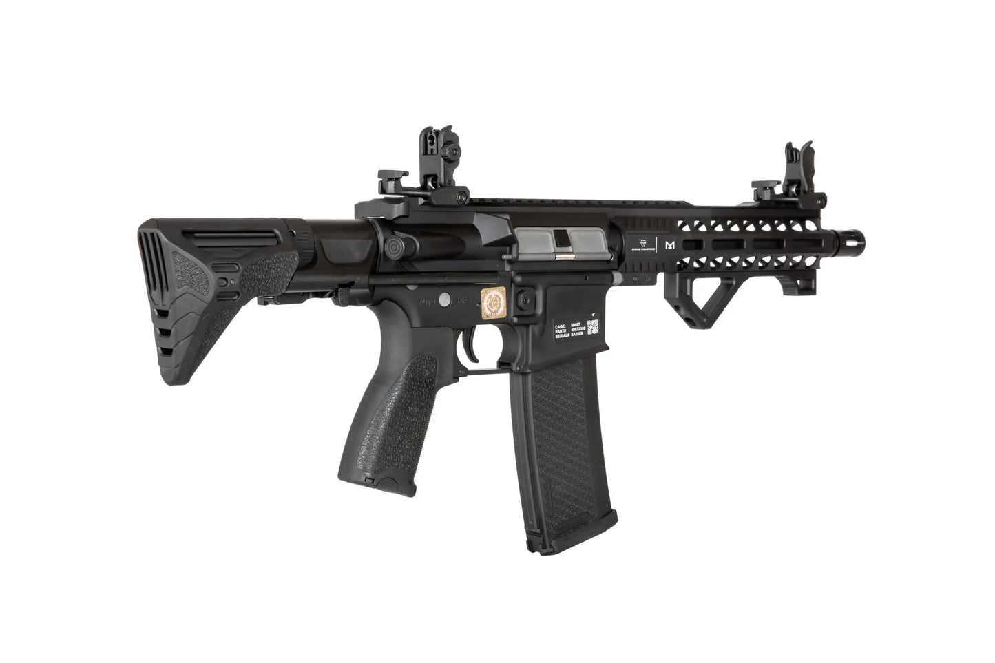 Specna Arms RRA &amp; SI SA-E17 EDGE™ PDW HAL 2™ Karabiner – Schwarz (unter 0,5 Joule)
