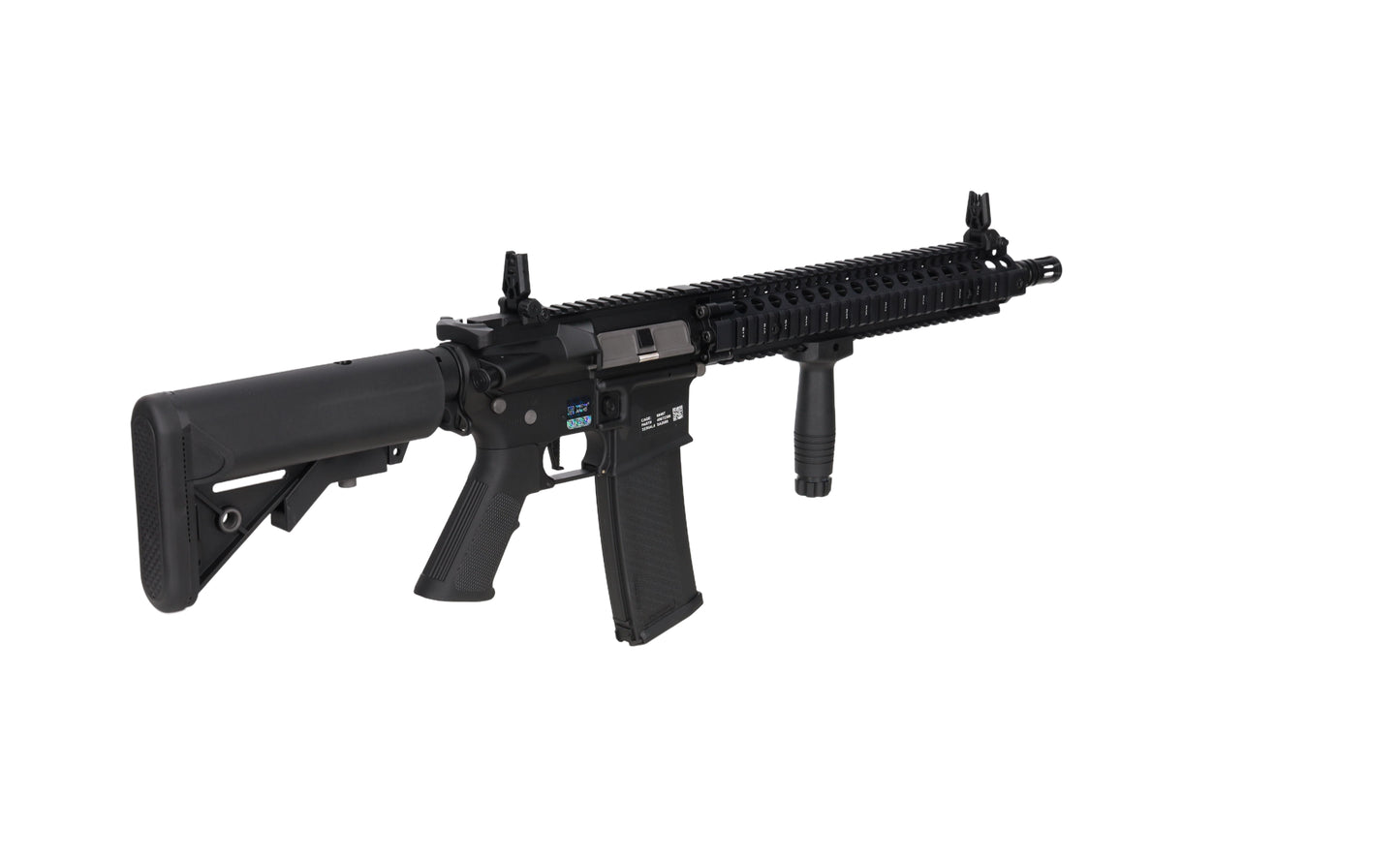 Specna Arms Daniel Defense® MK18 SA-P26 Prime™ BLDC™ Aster II ETU Karabiner – Schwarz (< 0,5 Joule)