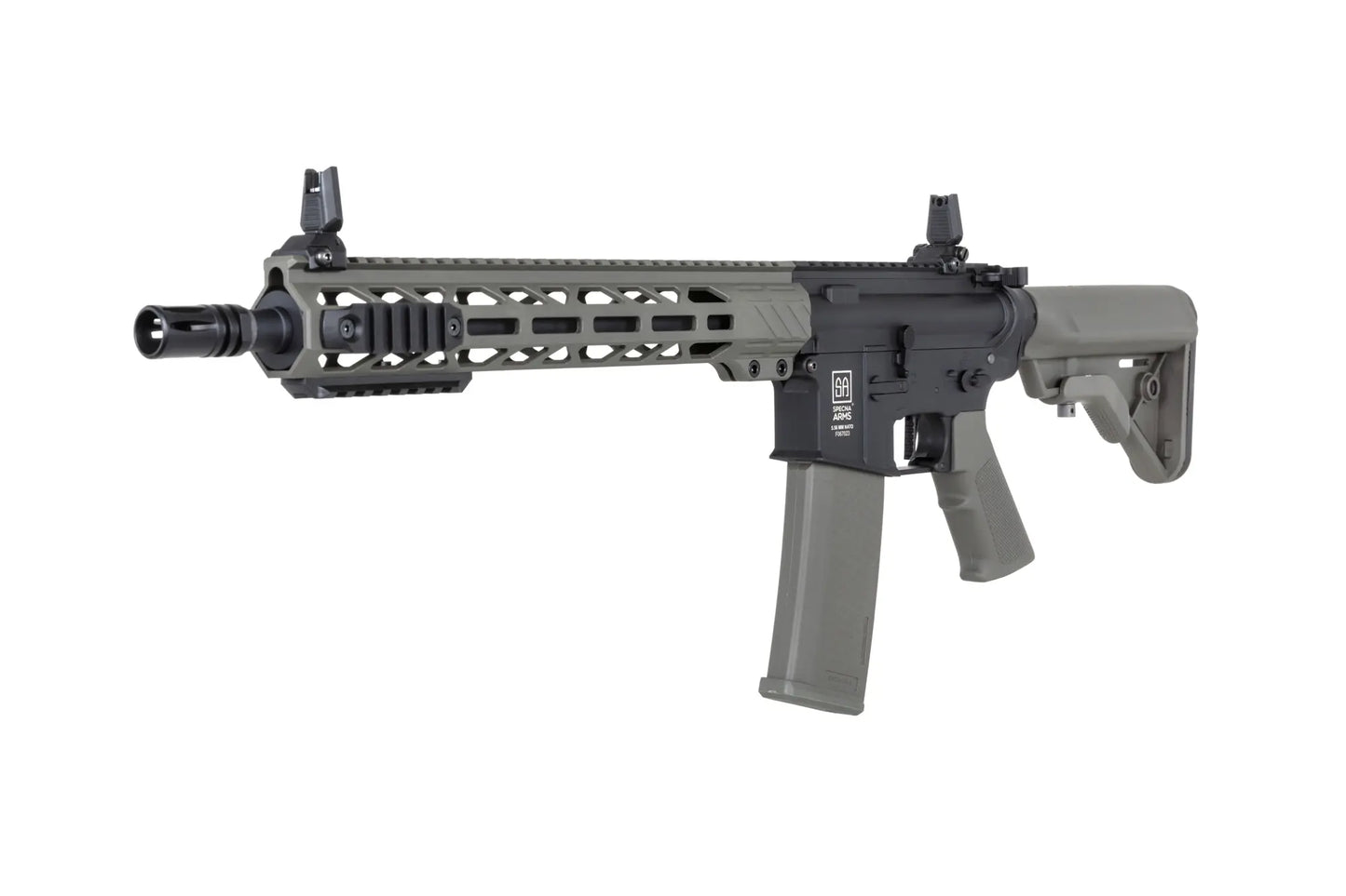 Specna Arms SA-F09 FLEX™ Gen.2 BLDC™ HAL ETU™ ASG Karabiner – Olive (unter 0,5 Joule)