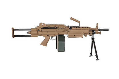 Specna Arms ASG Machine Gun FN Herstal M249 PARA CORE™ Tan (0,5 Joule)