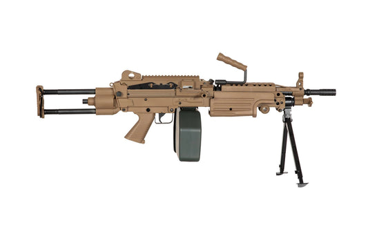 Specna Arms ASG Machine Gun FN Herstal M249 PARA CORE™ Tan (0,5 Joule)