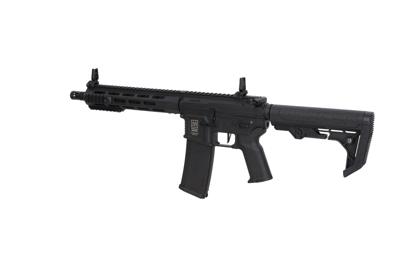 Specna Arms SA-F03 FLEX™ Gen.2 BLDC™ HAL ETU™ ASG Karabiner – Schwarz (unter 0,5 Joule)
