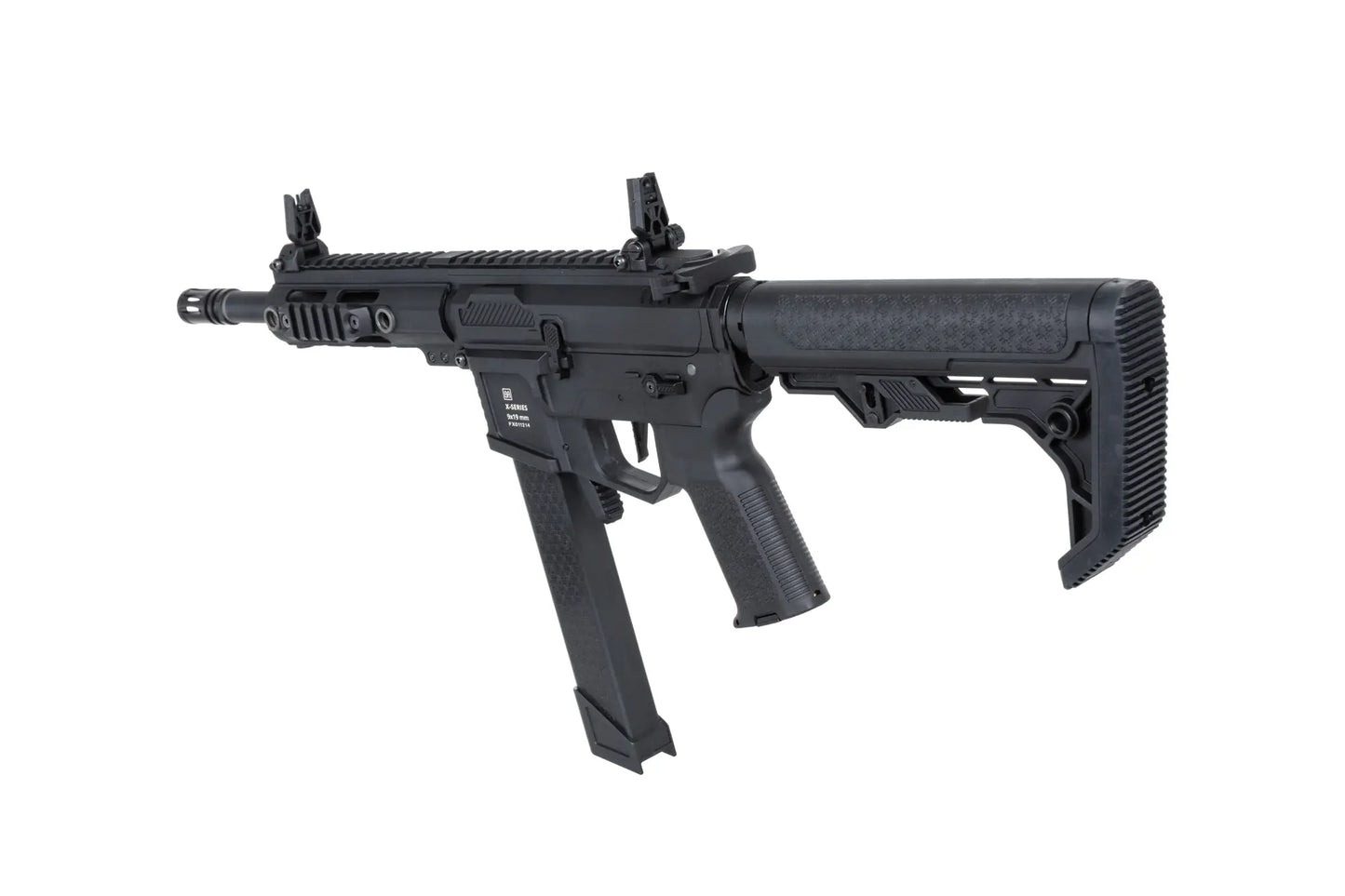 Specna Arms M4/AR15 SA-FX01 FLEX™ Gen.2 HAL ETU™ AEG-Sturmgewehr 9" – Schwarz (unter 0,5 Joule)