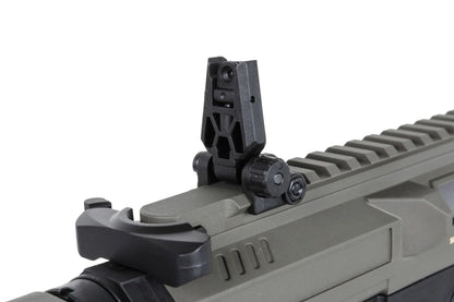 Specna Arms SA-FX02 FLEX™ Gen.2 BLDC™ HAL ETU™ ASG Karabiner – Olive (unter 0,5 Joule)