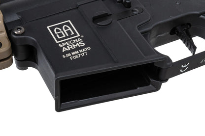 Specna Arms SA-F09 FLEX™ Gen.2 BLDC™ HAL ETU™ ASG Karabiner – Half-Tan (unter 0,5 Joule)