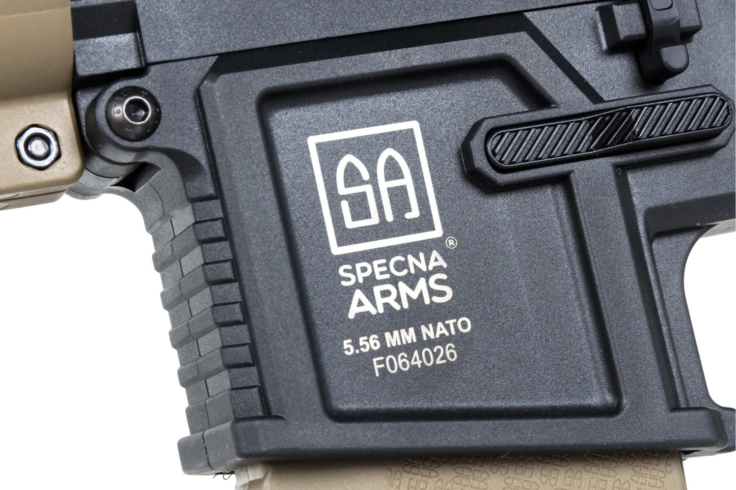 Specna Arms SA-F05-RL FLEX™ Gen.2 Light Ops / New Receiver HAL ETU™ ASG Karabiner – Half-Tan (unter 0,5 Joule)