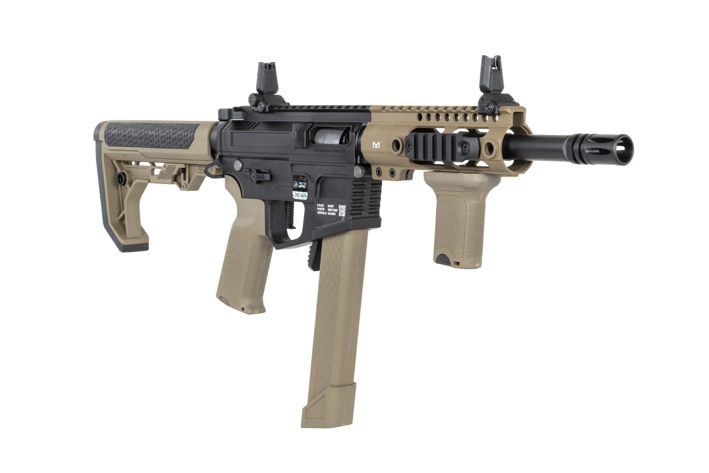 Specna Arms SA-PX01 PRIME™ BLDC™ Aster II ETU Maschinenpistole – Half-Tan (0,5 Joule)