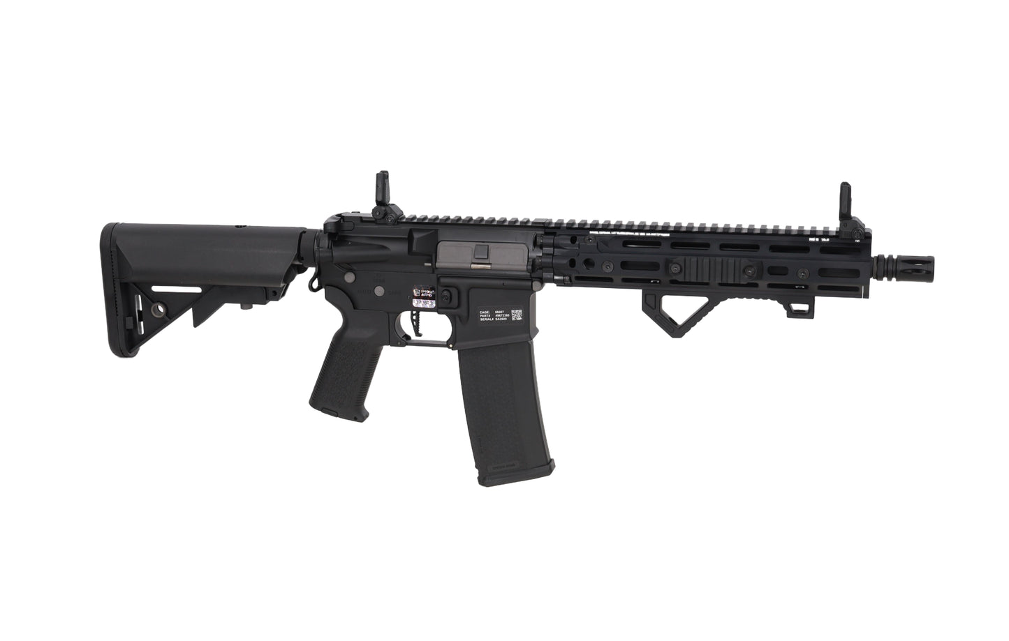 Specna Arms Daniel Defense® RIS III 10.5'' SA-P27 PRIME™ BLDC™ Aster II ETU Karabiner – Schwarz (unter 0,5 Joule)