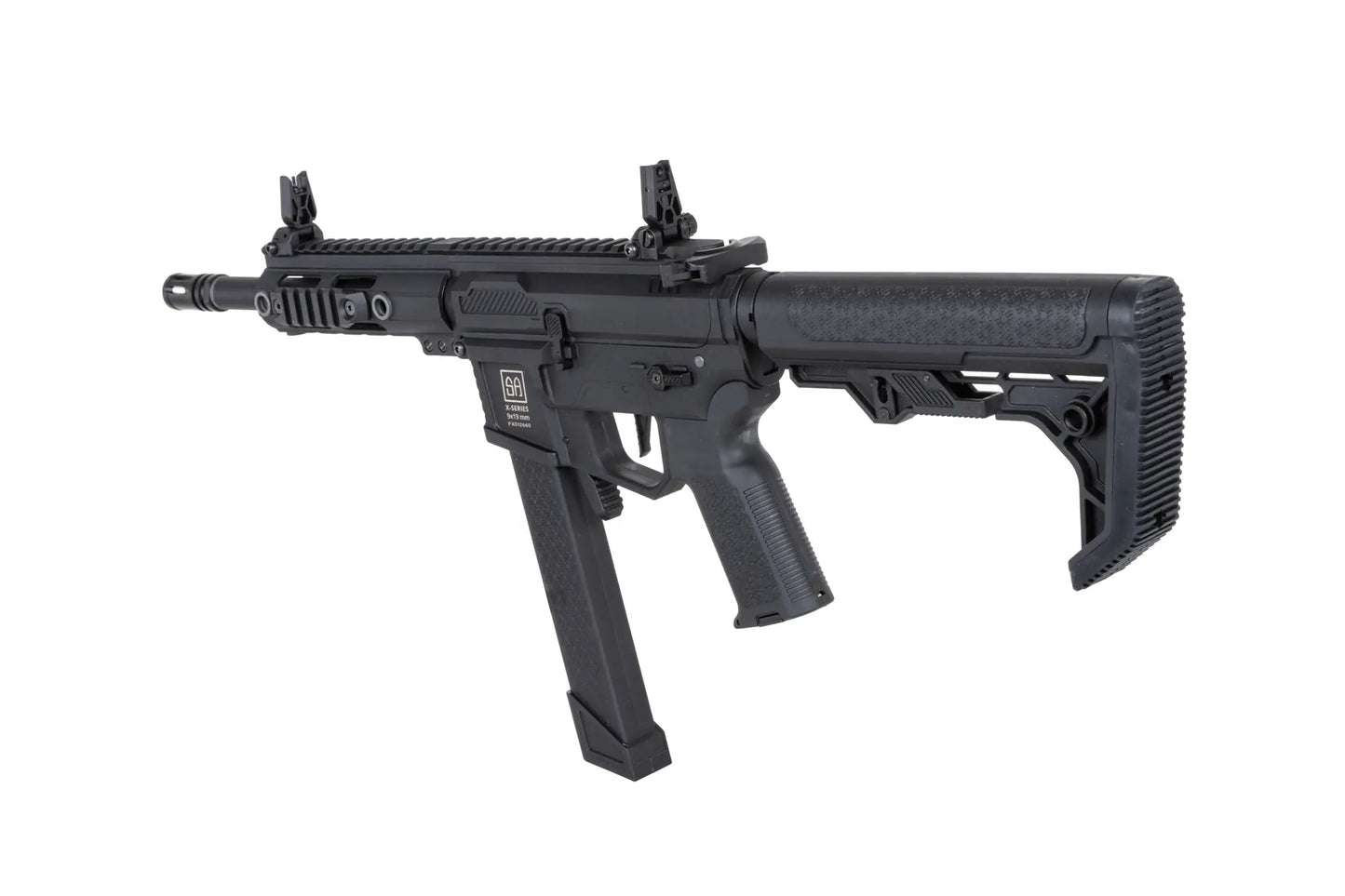 Specna Arms SA-FX01 FLEX™ Gen.2 BLDC™ HAL ETU™ ASG Karabiner – Schwarz (unter 0,5 Joule)