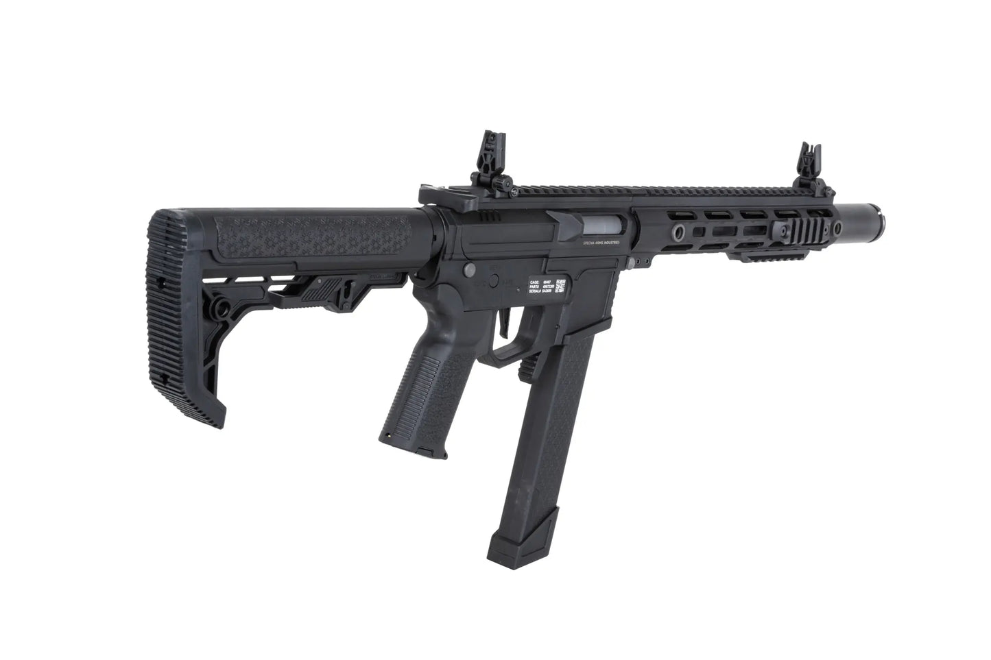 Specna Arms SA-FX02 FLEX™ Gen.2 BLDC™ HAL ETU™ ASG Karabiner – Schwarz (unter 0,5 Joule)