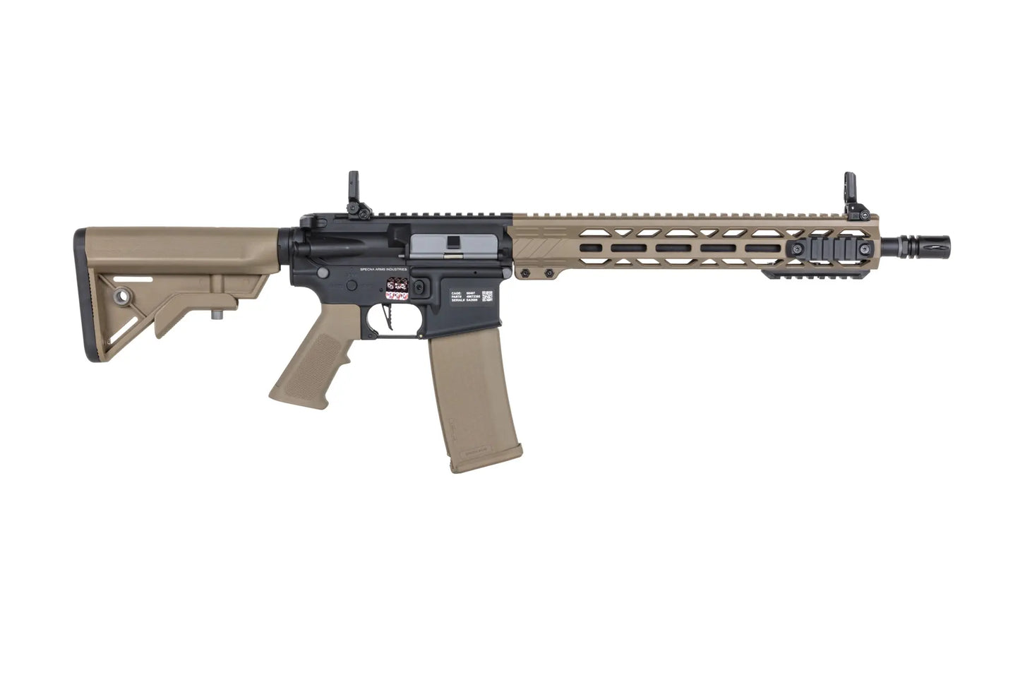 Specna Arms SA-F09 FLEX™ Gen.2 BLDC™ HAL ETU™ ASG Karabiner – Half-Tan (unter 0,5 Joule)