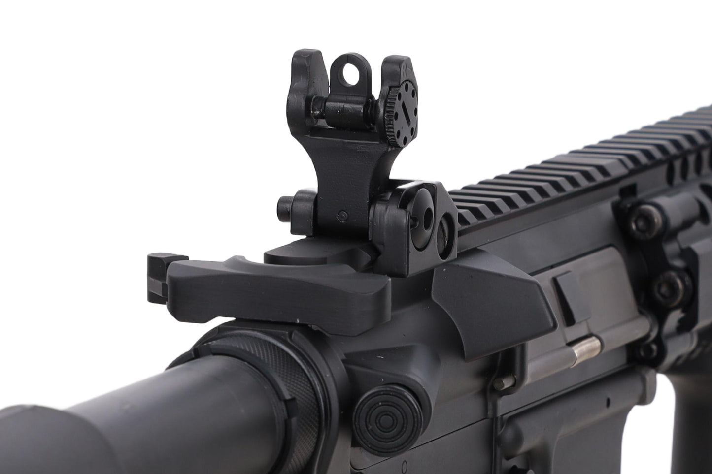 Specna Arms Colt x Daniel Defense® MK18 10.5'' SA-P19 PRIME™ BLDC™ Aster II ETU Sturmgewehr – Schwarz (unter 0,5 Joule)