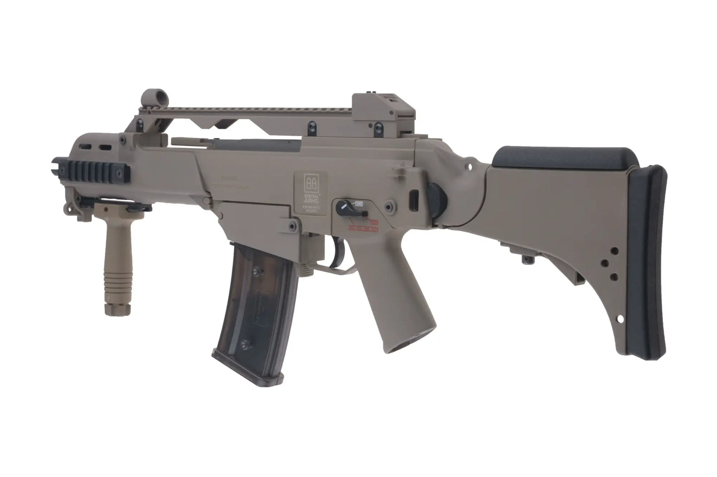 Specna Arms SA-G12V EBB Karabiner Nachbildung – Tan (unter 0,5 Joule)