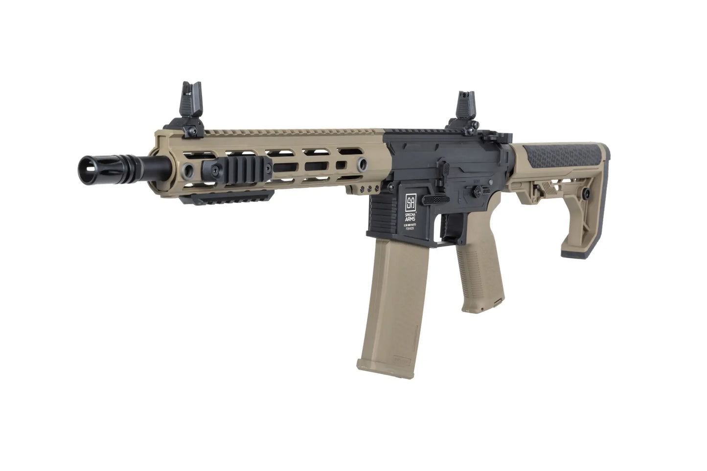 Specna Arms SA-F05-RL FLEX™ Gen.2 Light Ops / New Receiver HAL ETU™ ASG Karabiner – Half-Tan (unter 0,5 Joule)