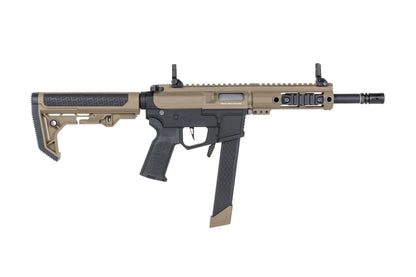 Specna Arms SA-FX01 FLEX™ Gen.2 BLDC™ HAL ETU™ ASG Karabiner – Halbbraun / Half-Tan (unter 0,5 Joule)