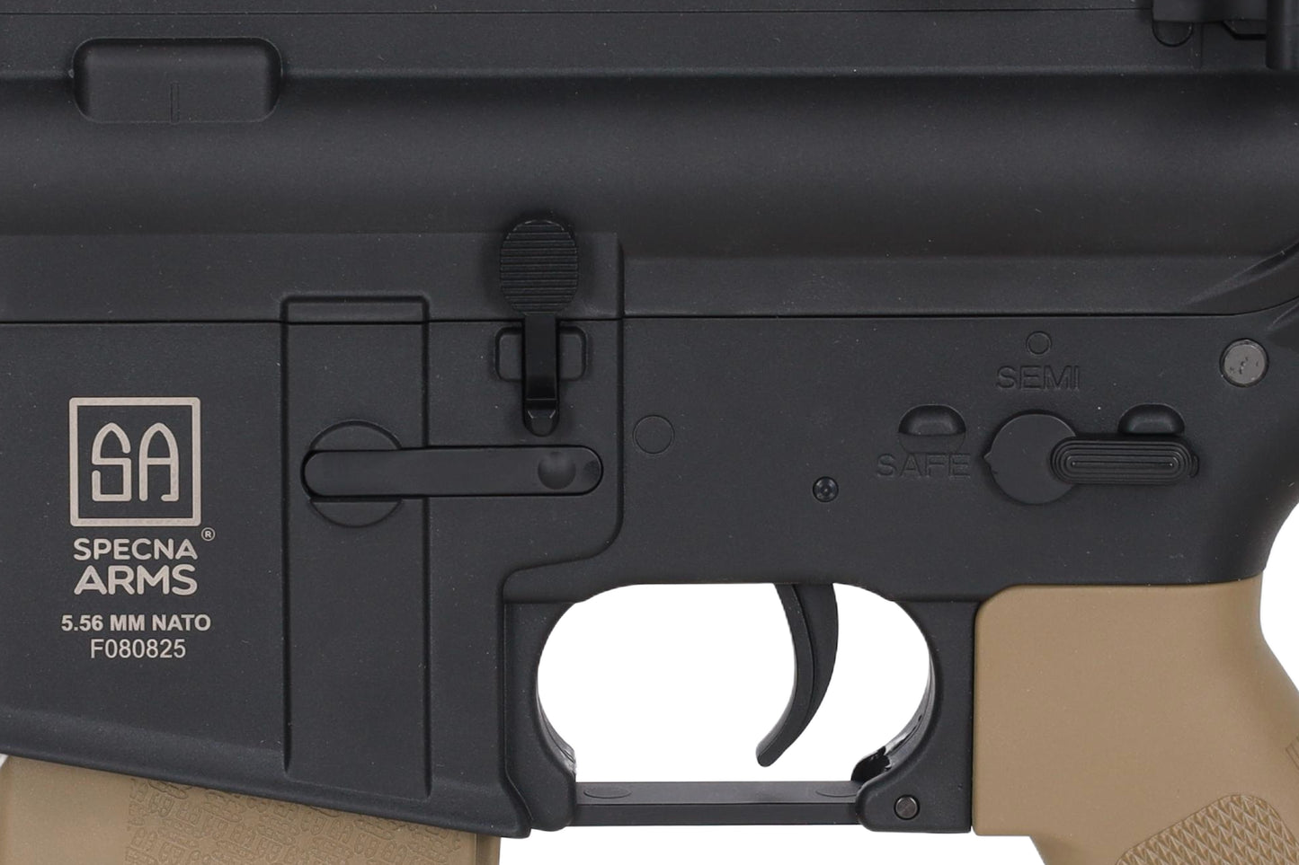 Specna Arms SA-F14 FLEX™ Gen.2 GATE X-ASR ASG Karabiner – Halbbraun / Half-Tan (unter 0,5 Joule)