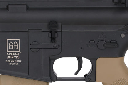 Specna Arms SA-F14 FLEX™ Gen.2 GATE X-ASR ASG Karabiner – Halbbraun / Half-Tan (unter 0,5 Joule)