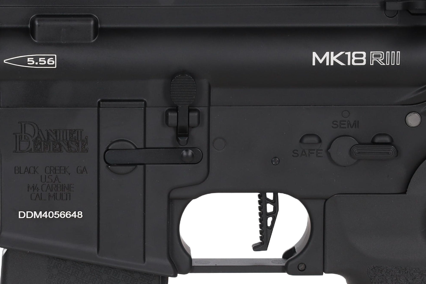 Specna Arms Daniel Defense® RIS III 10.5'' SA-P27 PRIME™ BLDC™ Aster II ETU Karabiner – Schwarz (unter 0,5 Joule)