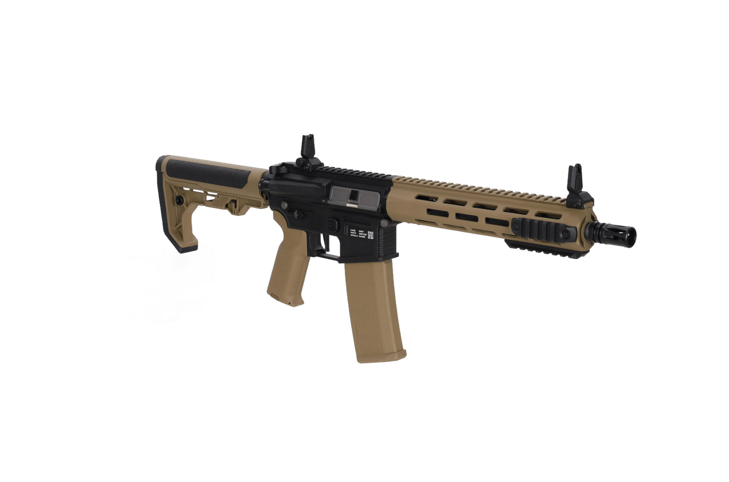 Specna Arms SA-F03 FLEX™ Gen.2 BLDC™ HAL ETU™ ASG Karabiner – Halbbraun / Half-Tan (unter 0,5 Joule)