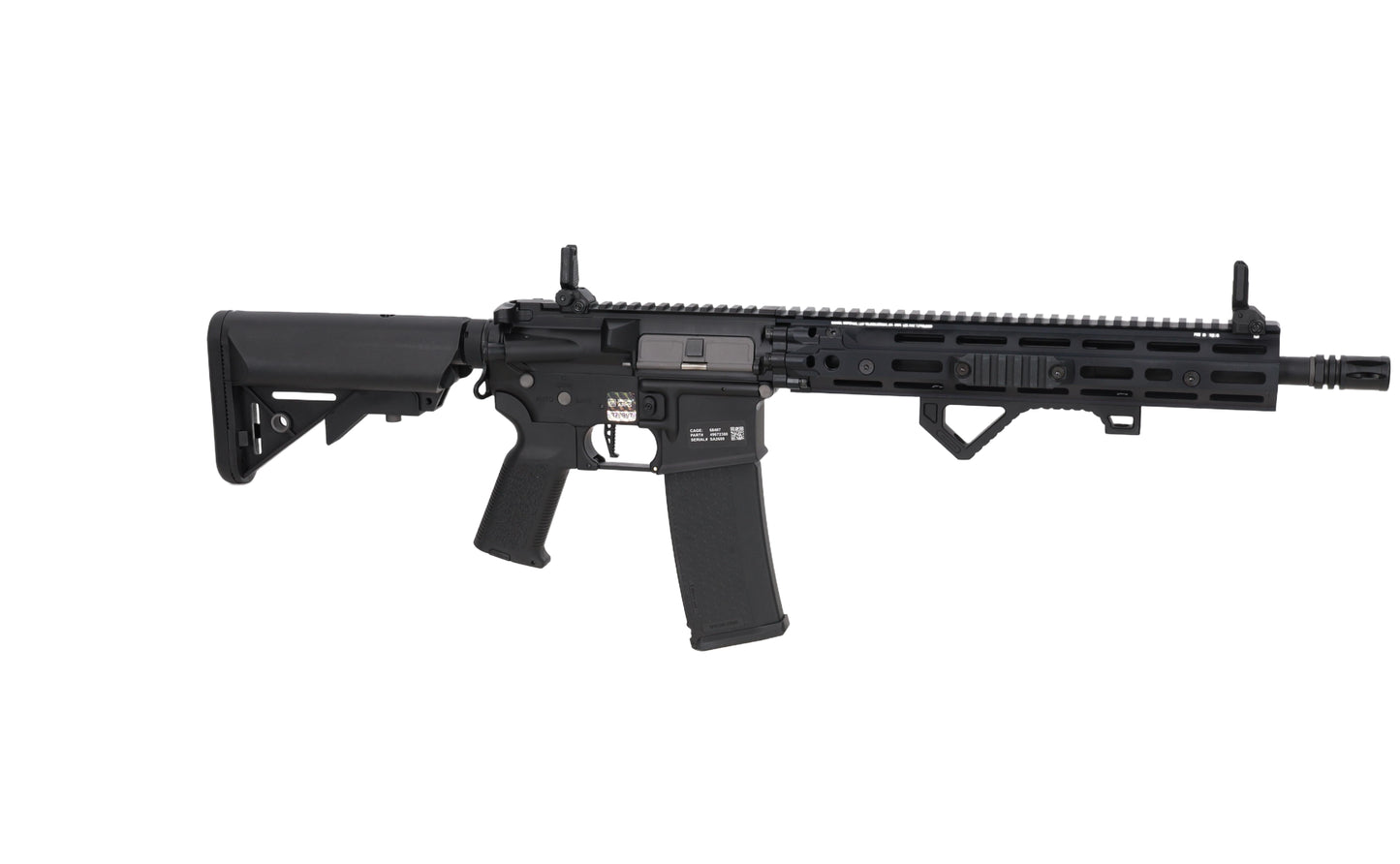 Specna Arms Daniel Defense® RIS III 12.5'' SA-P28 Prime™ BLDC™ Aster II ETU Karabiner – Schwarz (0,5 Joule)