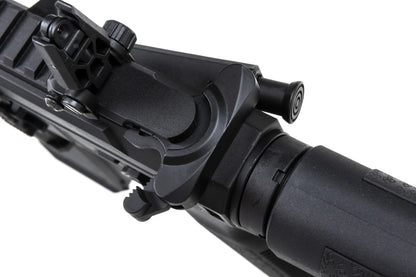 Specna Arms SA-F04-RL FLEX™ Gen.2 BLDC™ HAL ETU™ ASG Karabiner – Light Ops Schaft / New Receiver / Schwarz (unter 0,5 Joule)