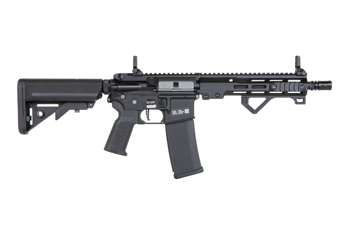 Specna Arms SA-P23 PRIME™ BLDC™ Aster II ETU Karabiner – Schwarz (unter 0,5 Joule)