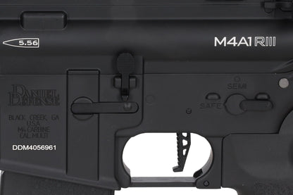 Specna Arms Daniel Defense® RIS III 12.5'' SA-P28 Prime™ BLDC™ Aster II ETU Karabiner – Schwarz (0,5 Joule)