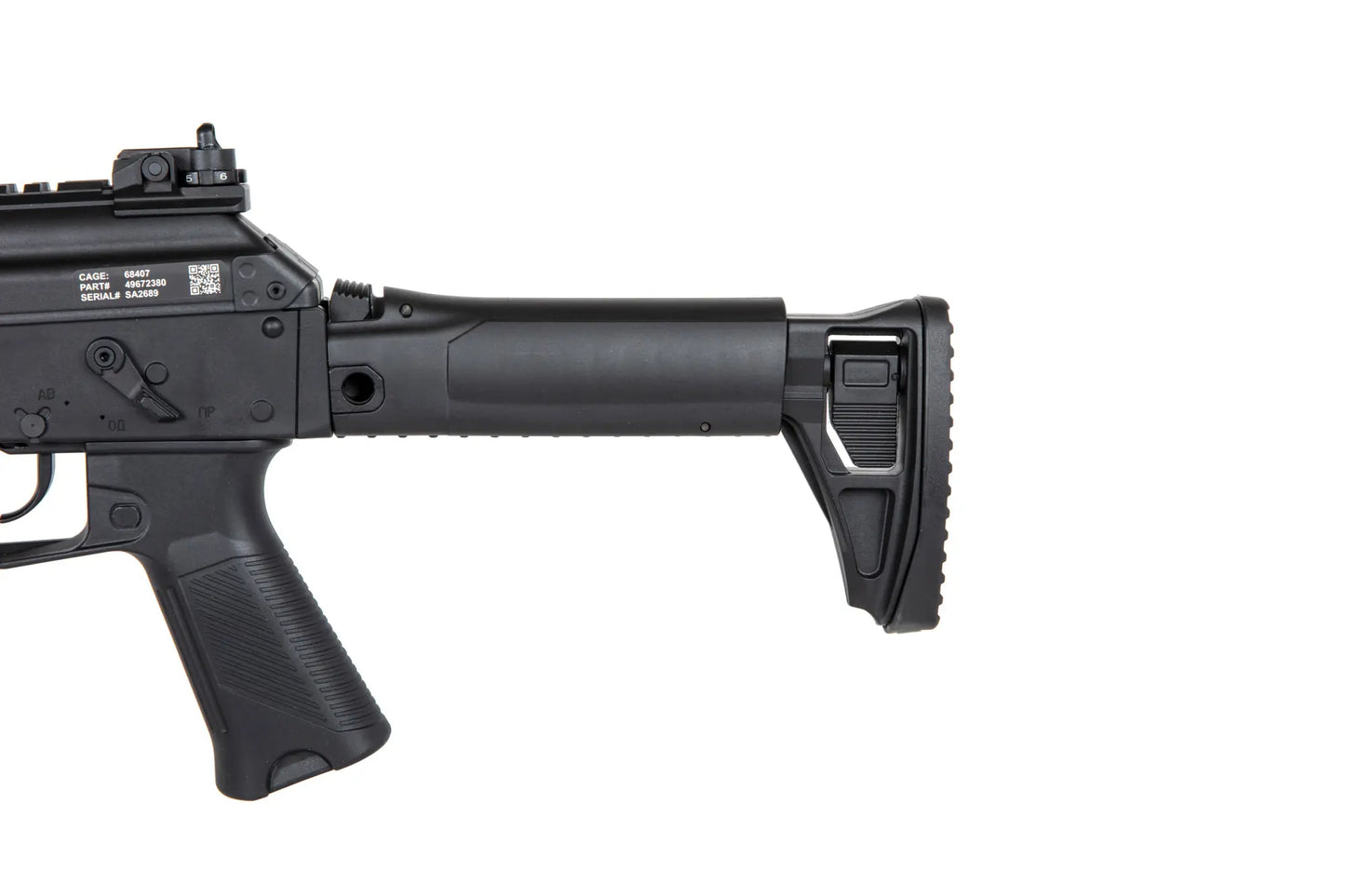 Specna Arms SA-J20 FLEX™ High Speed (30 RPS) Maschinenpistole – Schwarz (unter 0,5 Joule)
