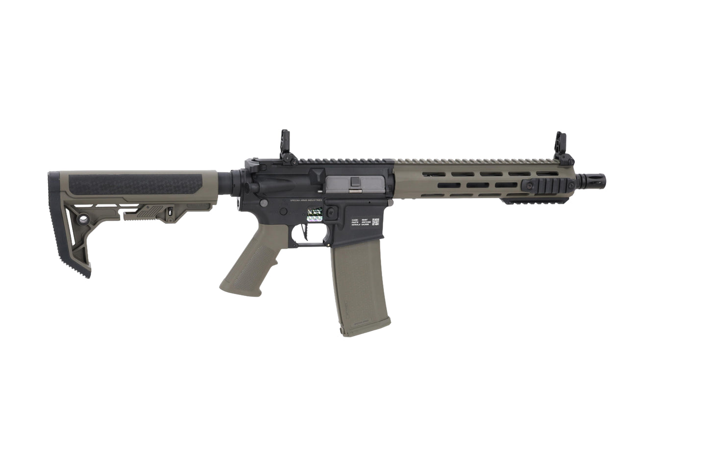 Specna Arms SA-F03 FLEX™ Gen.2 Light Ops Schaft HAL ETU™ ASG Karabiner – Olive (unter 0,5 Joule)