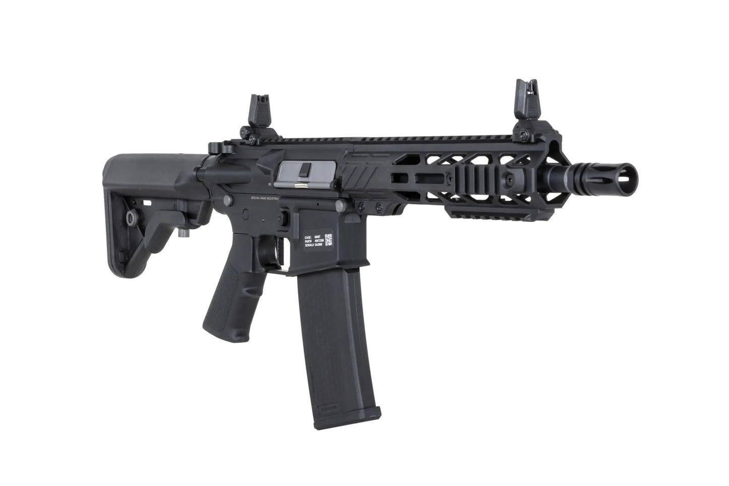Specna Arms SA-F08 FLEX™ Gen.2 BLDC™ HAL ETU™ ASG Karabiner – Schwarz (unter 0,5 Joule)