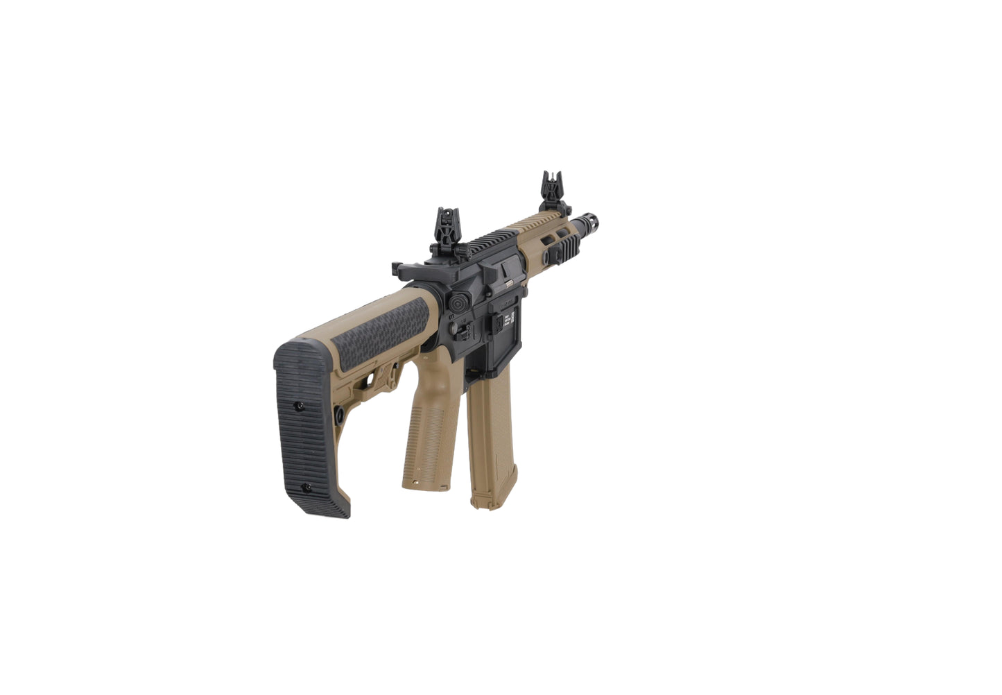 Specna Arms SA-F04 FLEX™ Gen.2 BLDC™ HAL ETU™ ASG Karabiner – Half-Tan / Halbbraun (unter 0,5 Joule)