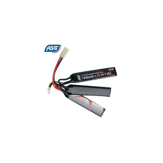 ASG 11,1V LI-PO Battery 1300 mAh (3 stick)