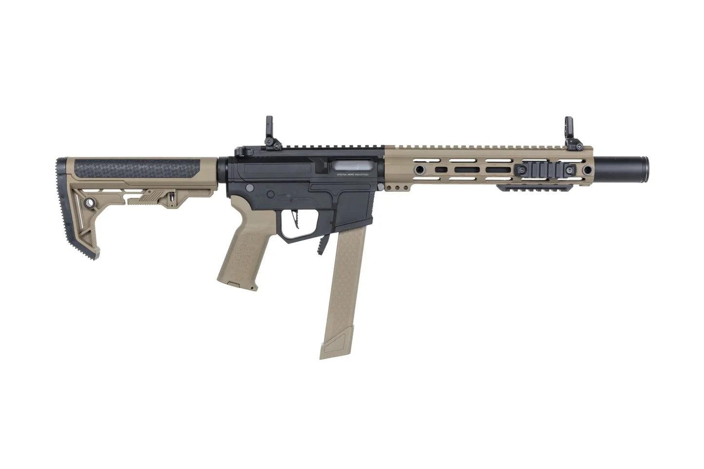 Specna Arms SA-FX02 FLEX™ Gen.2 HAL ETU™ ASG Karabiner – Halbbraun / Half-Tan (unter 0,5 Joule)