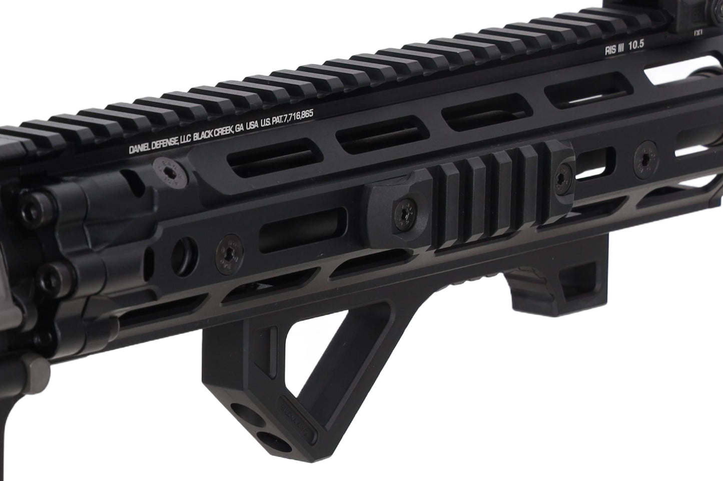 Specna Arms Daniel Defense® RIS III 10.5'' SA-P27 PRIME™ BLDC™ Aster II ETU Karabiner – Schwarz (unter 0,5 Joule)