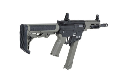 Specna Arms M4/AR15 SA-FX01 FLEX™ Gen.2 AEG-Sturmgewehr 9" – Olivgrün (unter 0,5 Joule)