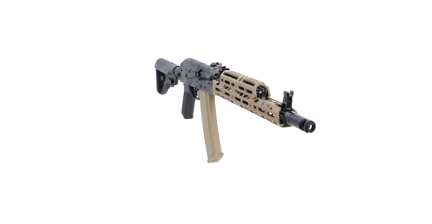 Specna Arms KPYK AK SA-PJ14 PRIME™ BLDC™ Aster II ETU Sturmgewehr – Halbbraun / Tan (0,5 Joule)