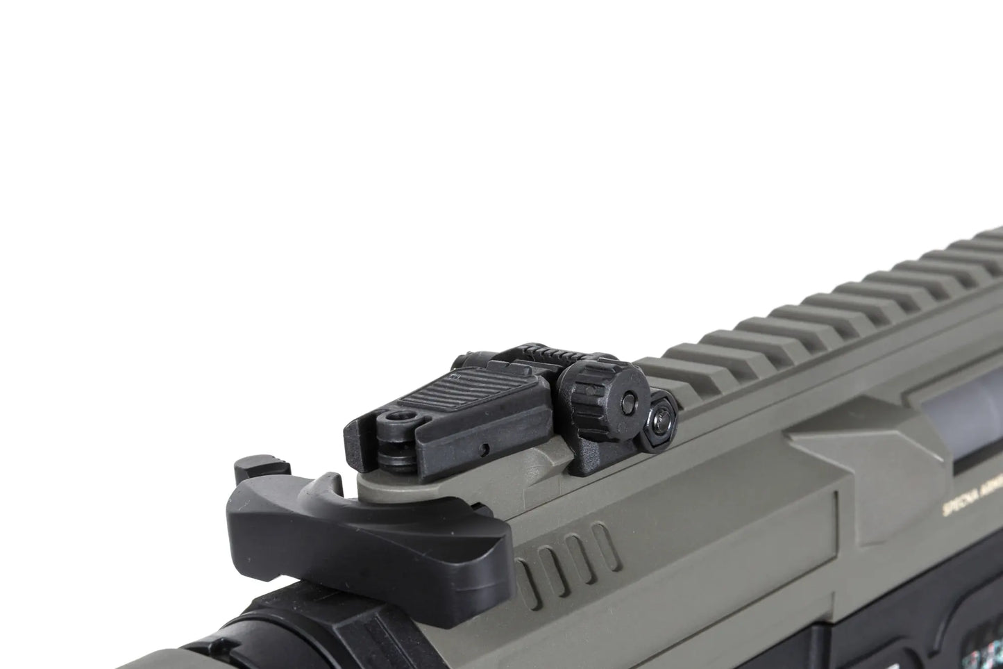 Specna Arms SA-FX01 FLEX™ Gen.2 BLDC™ HAL ETU™ ASG Karabiner – Olive (unter 0,5 Joule)