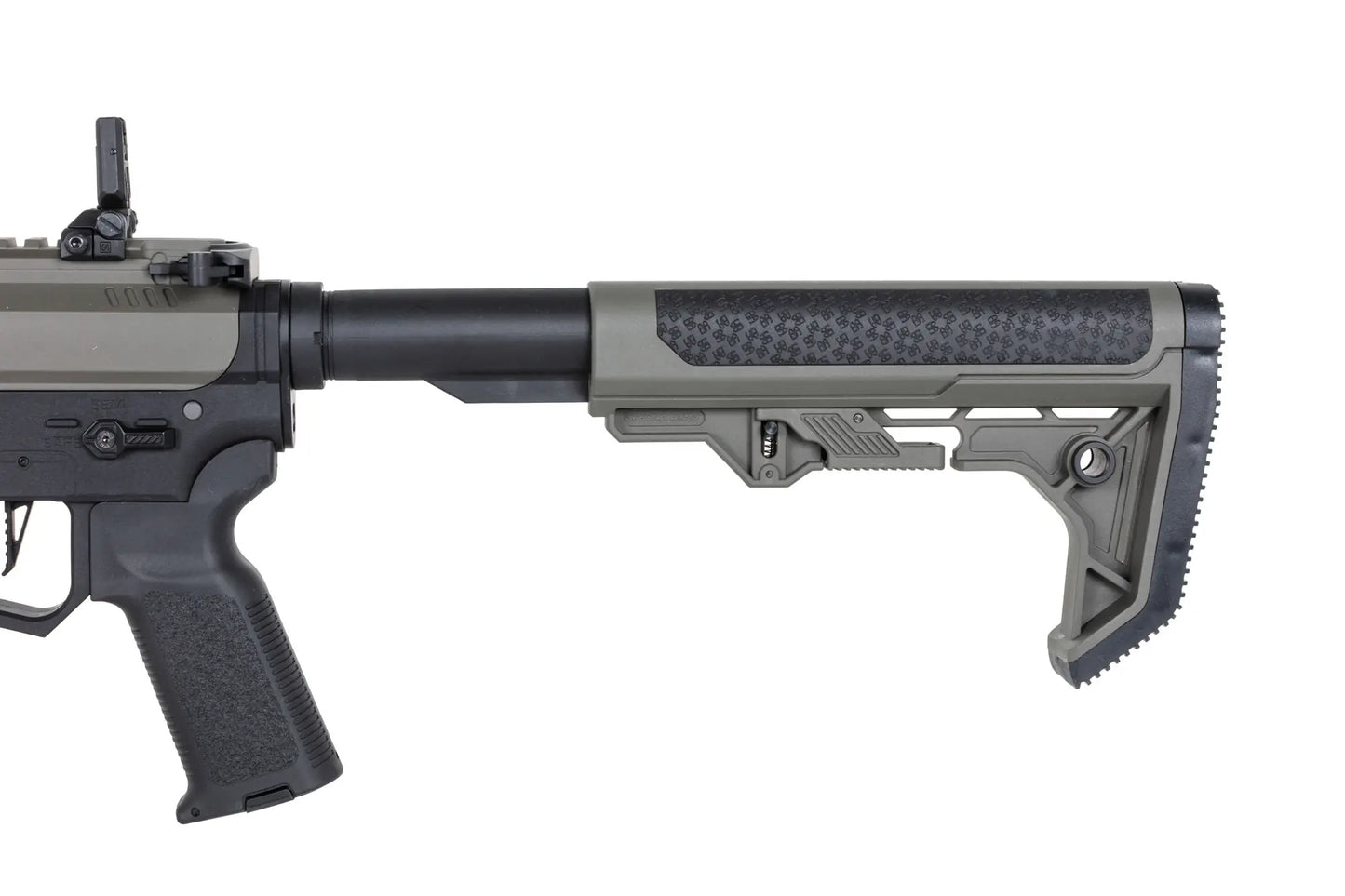 Specna Arms SA-FX02 FLEX™ Gen.2 BLDC™ HAL ETU™ ASG Karabiner – Olive (unter 0,5 Joule)