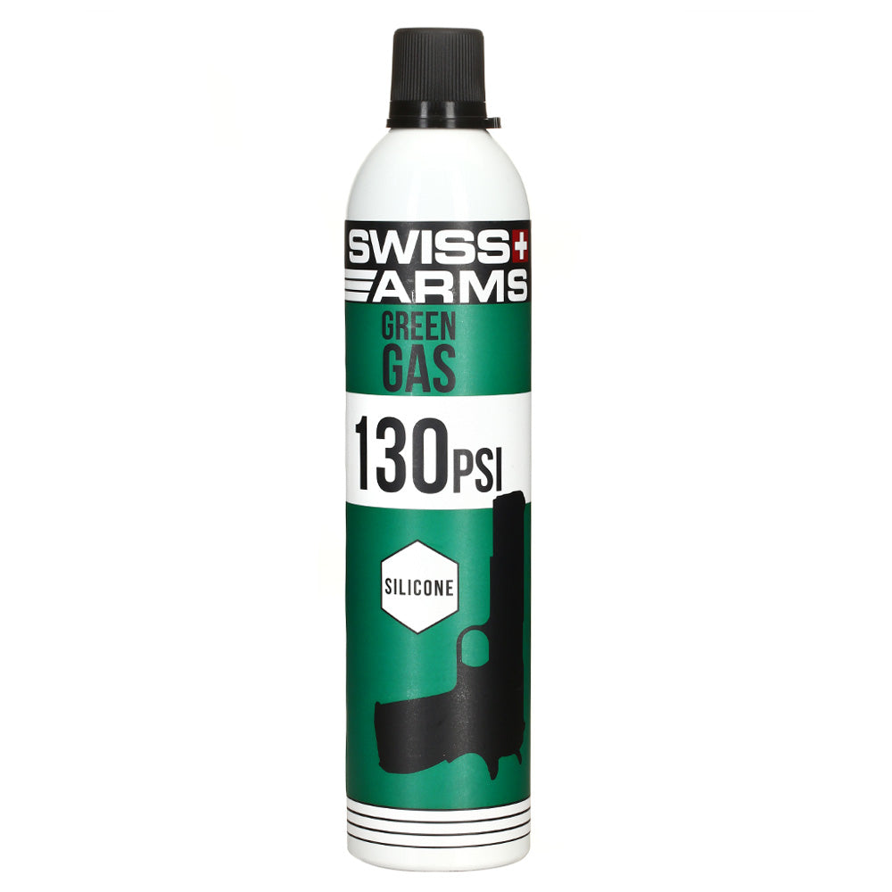 Swiss Arms Green gas 130 PSI 760ml with silicone