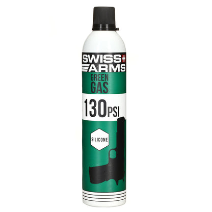 Swiss Arms Green gas 130 PSI 760ml with silicone