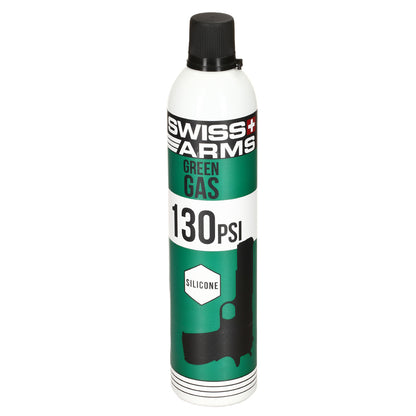 Swiss Arms Green gas 130 PSI 760ml with silicone