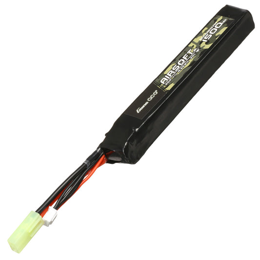 Gens ace 25C 1500mAh 11.1V Airsoft Gun Lipo Battery - Mini tamiya