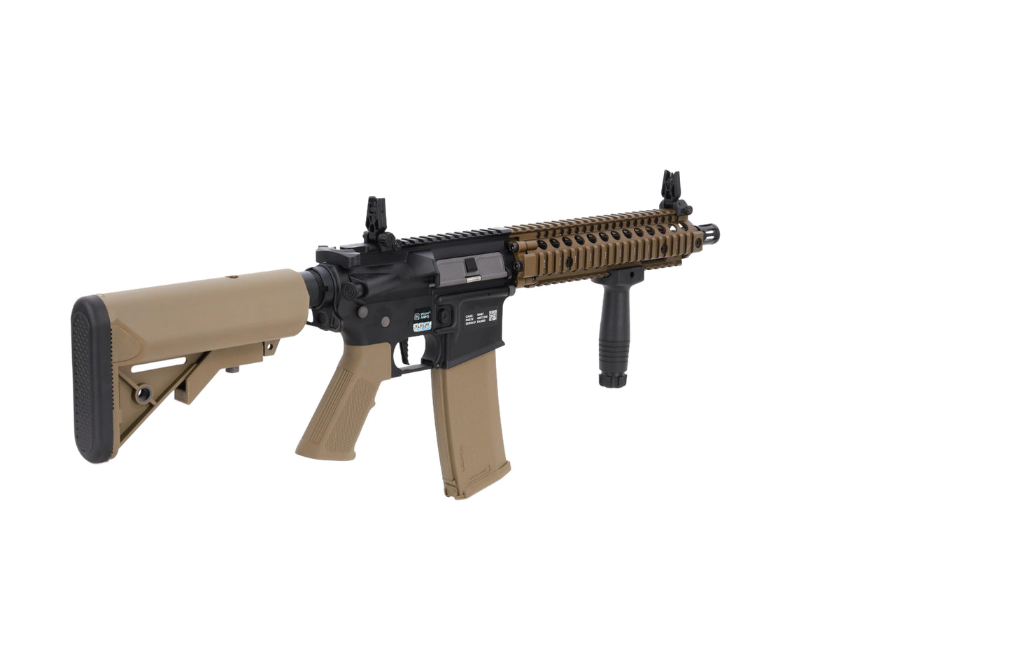 Specna Arms Daniel Defense® MK18 SA-E19 EDGE™ HAL 2 ETU Gen. 2 Karabiner – Chaos Bronze (unter 0,5 Joule)
