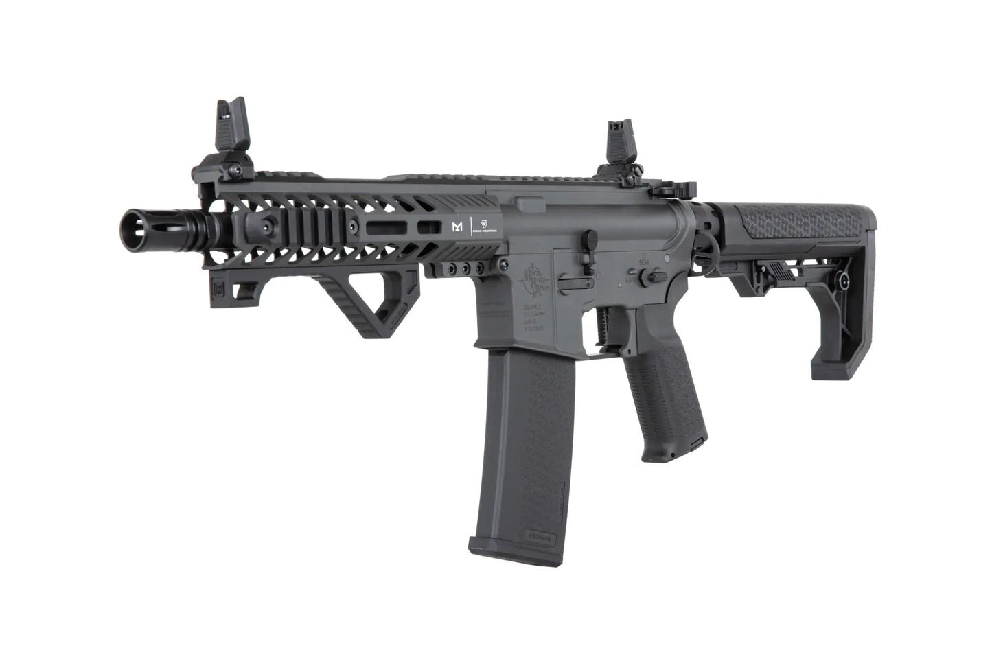 Specna Arms Rock River Arms SA-P17 Prime™ BLDC™ Aster II ETU Light Ops Karabiner – Grau (0,5 Joule)
