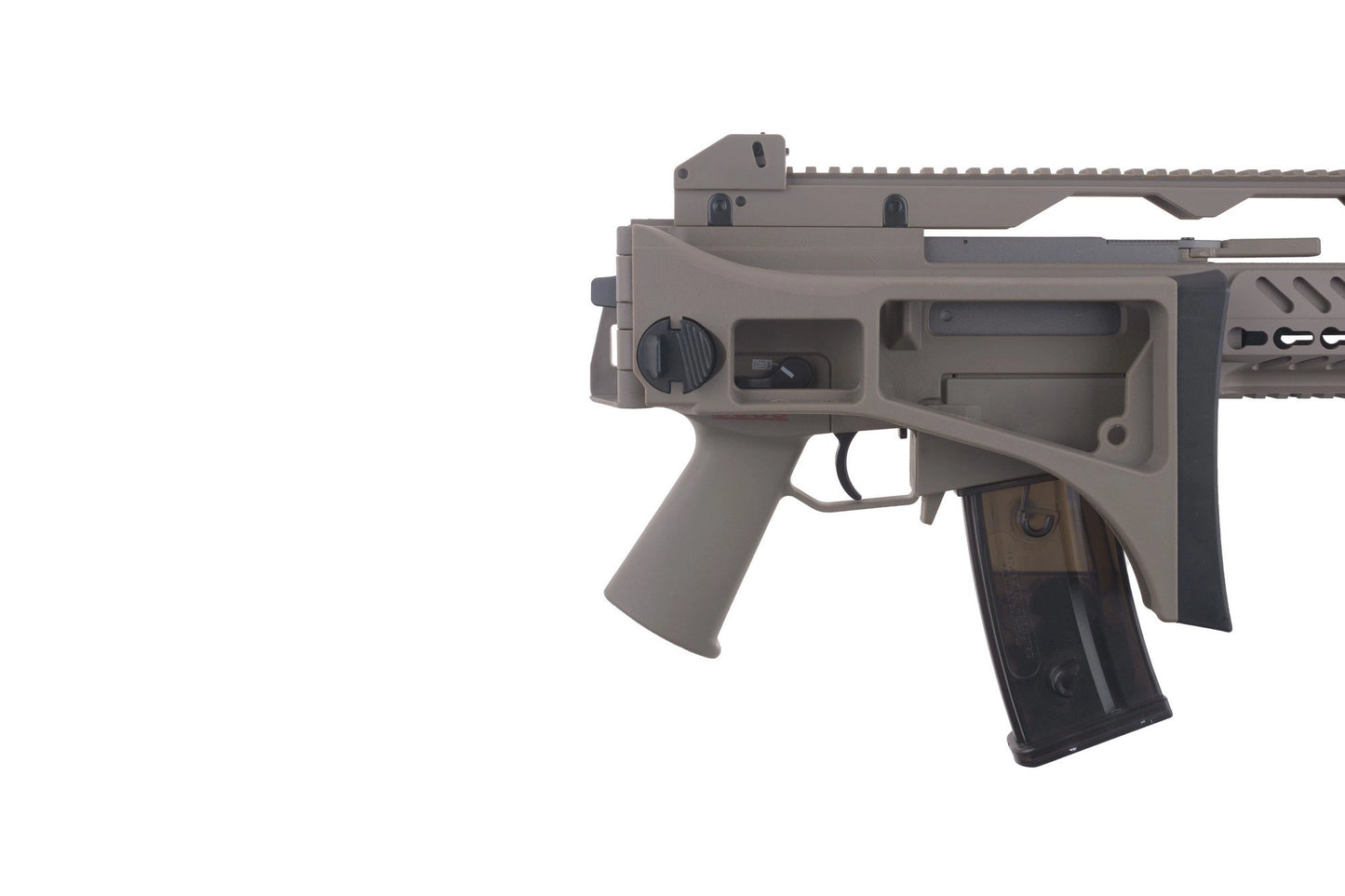 Specna Arms SA-G11 KeyMod EBB Karabiner Nachbildung – Tan (unter 0,5 Joule)