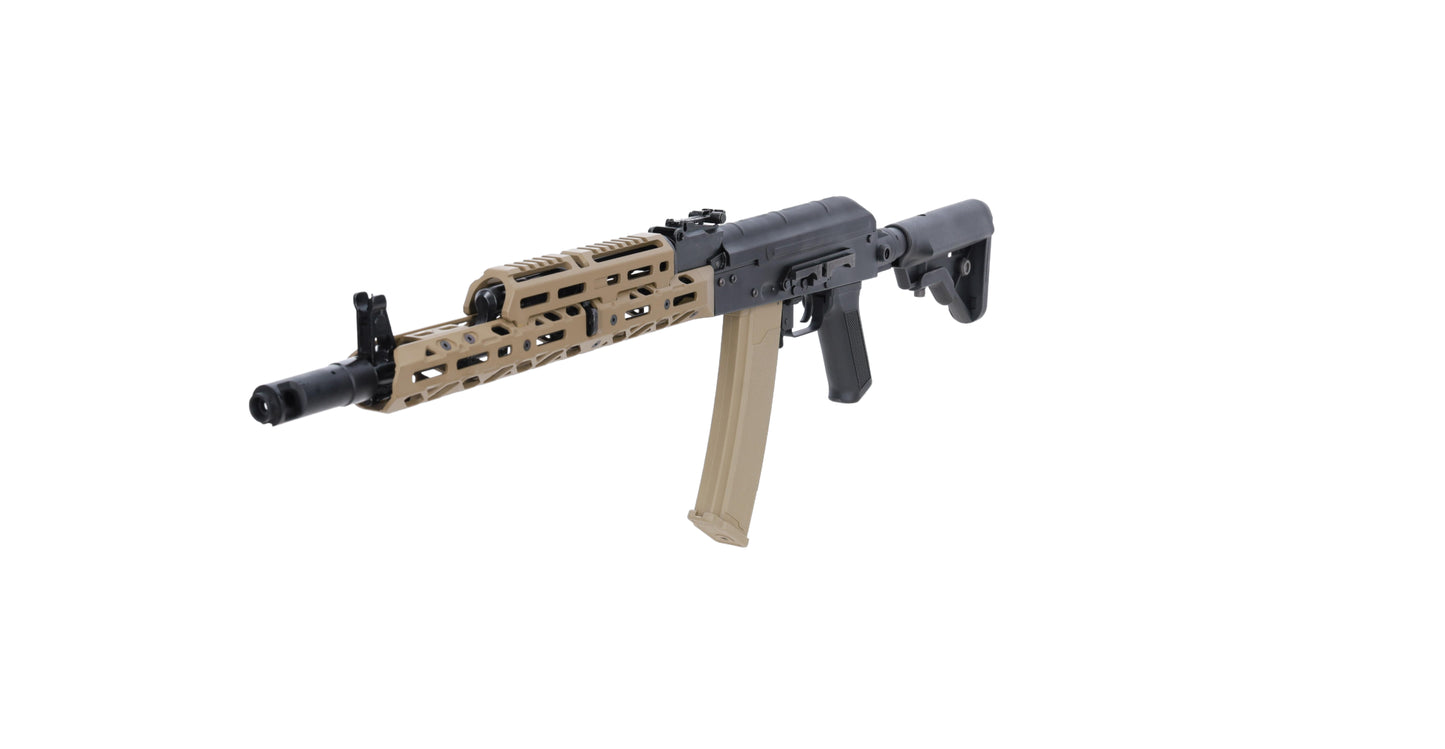Specna Arms KPYK AK SA-PJ14 PRIME™ BLDC™ Aster II ETU Sturmgewehr – Halbbraun / Tan (0,5 Joule)