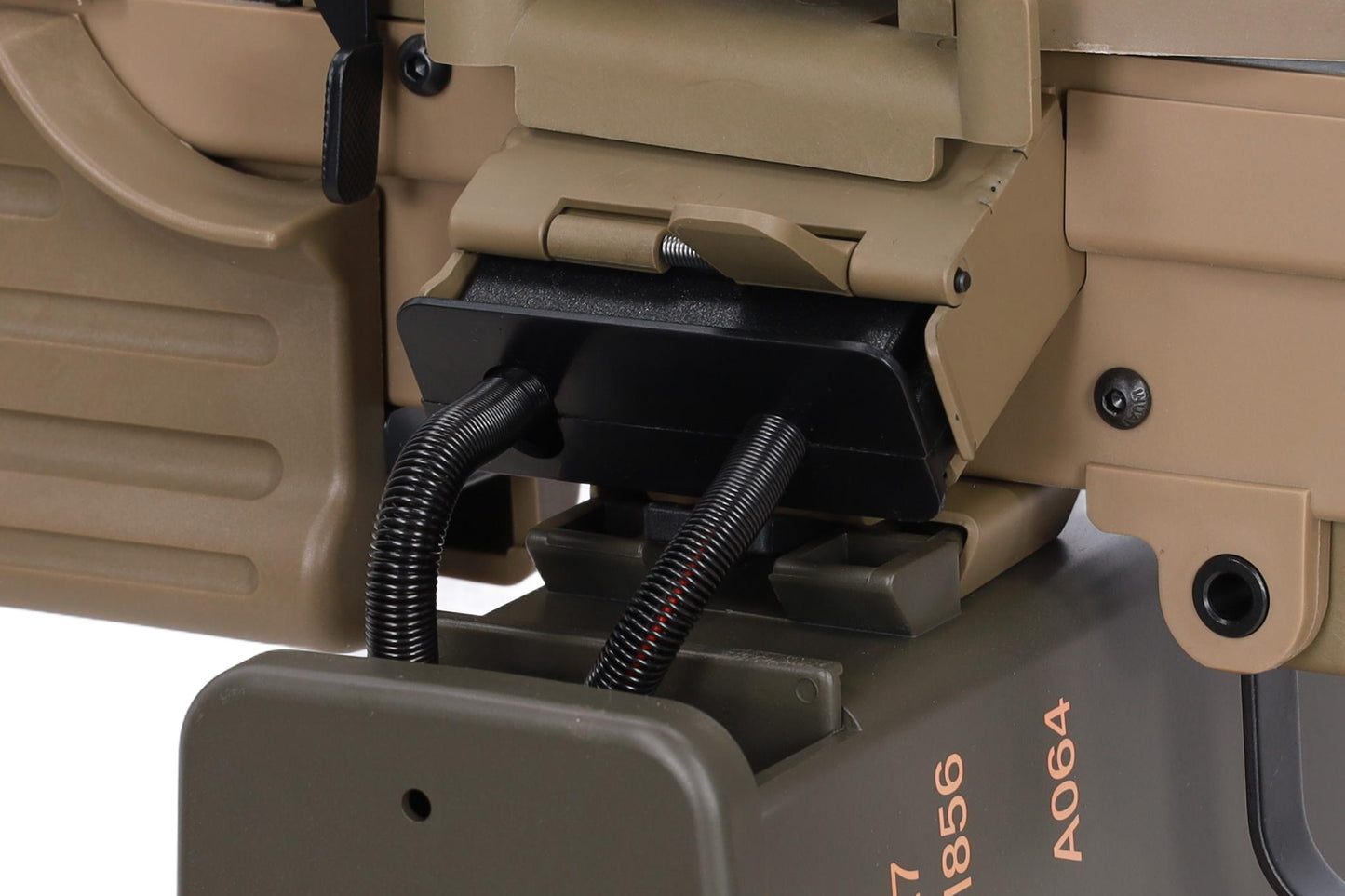 Specna Arms FN Herstal M249 MK2 CORE™ Maschinengewehr AEG – Hellbraun / Tan (unter 0,5 Joule)