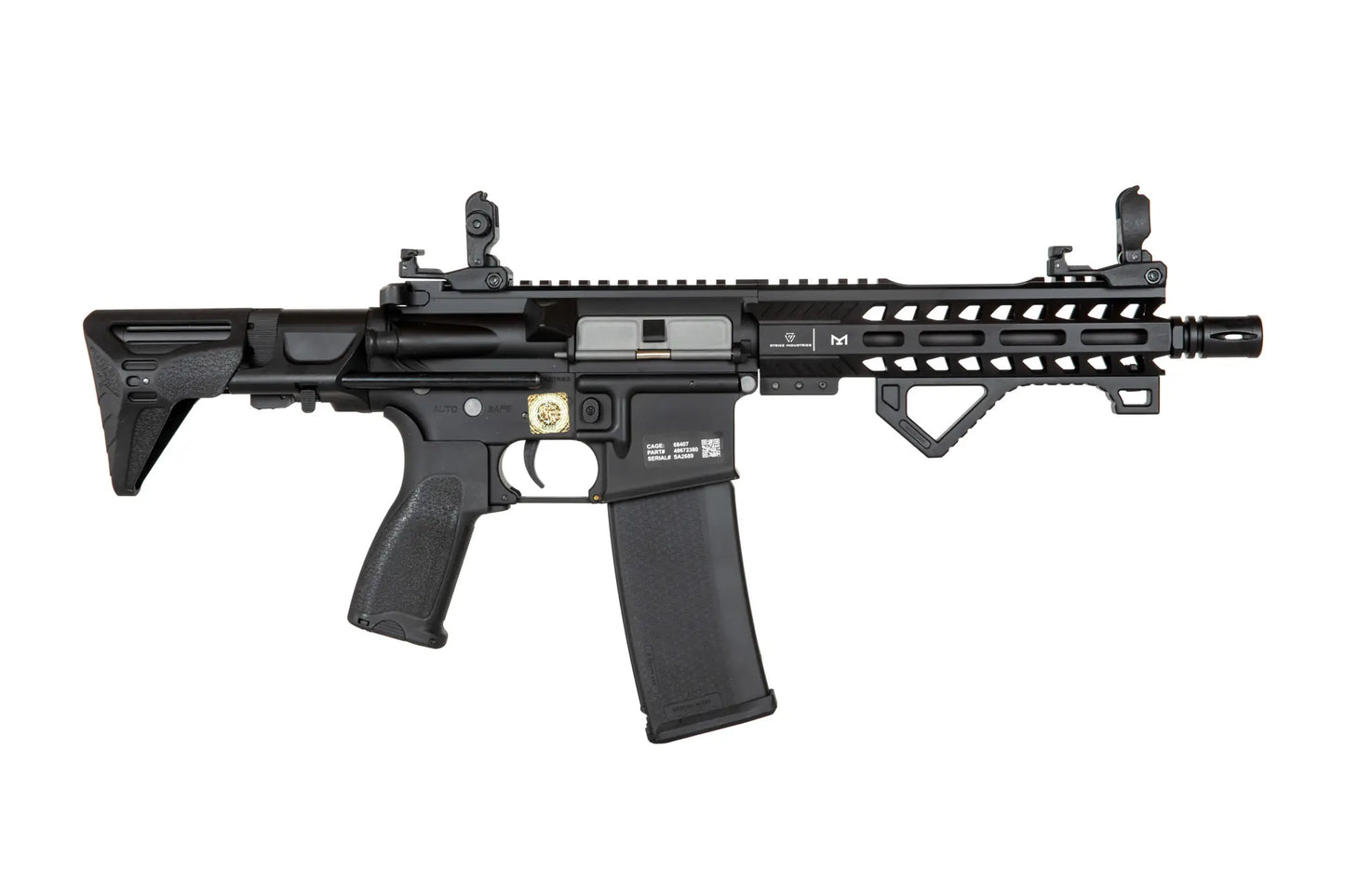 Specna Arms RRA &amp; SI SA-E17 EDGE™ PDW HAL 2™ Karabiner – Schwarz (unter 0,5 Joule)